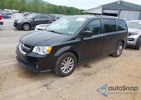 2018 Dodge Grand Caravan Sxt из США, поврежденный, VIN 2C4RDGCGXJR301847